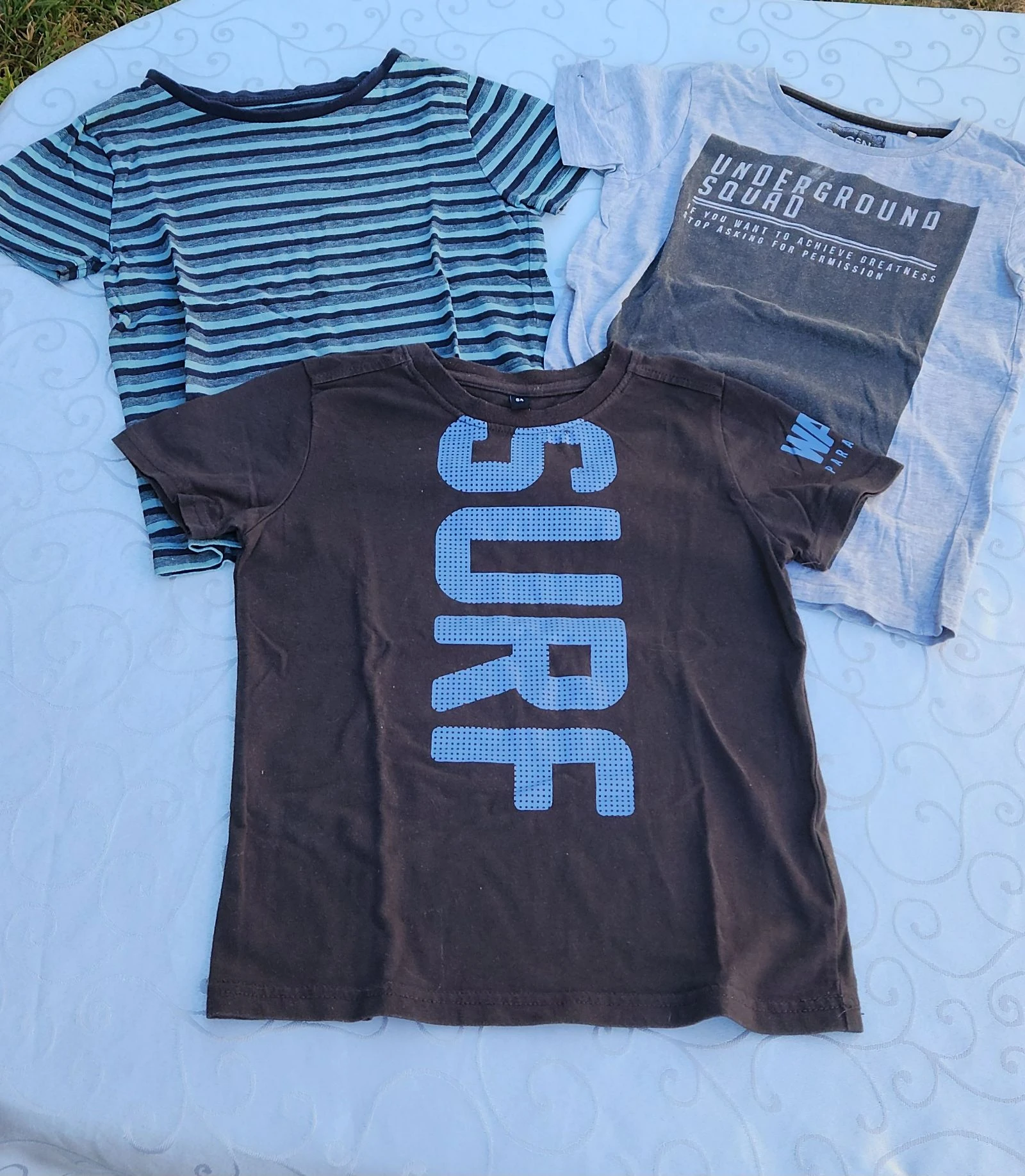 Lot 3 t shirts garçon 8 ans – photo 2
